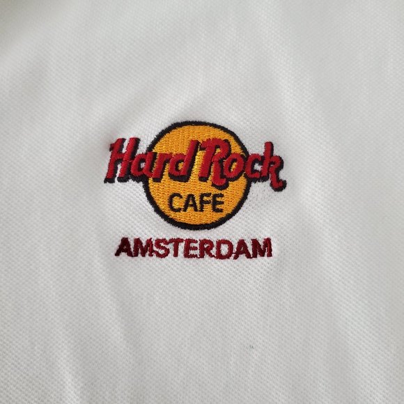Hard Rock Cafe Amsterdam Polo Size L 🔥 - Picture 3 of 8